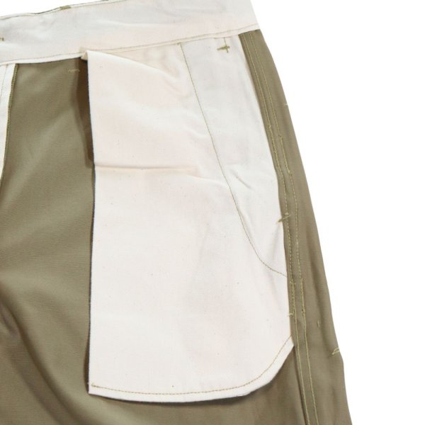 画像14: BUZZ RICKSON'S バズリクソンズ M43036 EARLY MILITARY CHINOS 1942 MODEL (ONE WASH) エアリー ミリタリーチノ 42チノ 42カーキ チノパン ミリタリーパンツ ワークパンツ  ミリタリーチノ 太めシルエット ノンウォシュ 日本製 madeinjapan (14)
