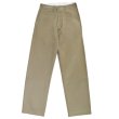 画像3: BUZZRICKSON'S バズリクソンズ M43036 EARLY MILITARY CHINOS 1942 MODEL (ONE WASH) エアリー ミリタリーチノ 42チノ 42カーキ チノパン ミリタリーパンツ ワークパンツ  ミリタリーチノ 太めシルエット ワンウォッシュ済み 日本製　madeinjapan (3)