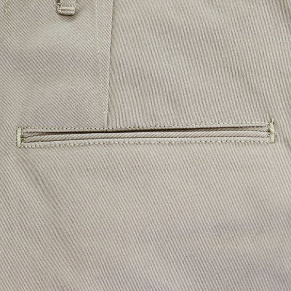 画像12: BUZZ RICKSON'S バズリクソンズ M43036 EARLY MILITARY CHINOS 1942 MODEL (ONE WASH) エアリー ミリタリーチノ 42チノ 42カーキ チノパン ミリタリーパンツ ワークパンツ  ミリタリーチノ 太めシルエット ノンウォシュ 日本製 madeinjapan (12)