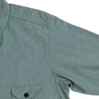 画像9: JELADO ジェラード AG01108 Ciggy Shirt 撚り杢シャンブレー 1930年代 BIG YANK ガチャポケット ガチャポケ ワークシャツ シャンブレーシャツ シギーシャツ madeinjapan 日本製 (9)