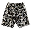 画像2: WEARMASTERS by ATTRACTIONS ウエアマスターズ バイ アトラクションズ 827 Tribal Cotton Shorts トライバル ショーツ ショートパンツ 短パン 通気性 紐 ゴム 民族模様 タトゥー模様 トライバル模様 トライバルデザイン 薄手 50s 綿 コットン 100% madeinjapan (2)