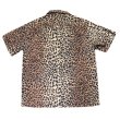 画像10: WEARMASTERS by Attractions ウエアマスターズ バイ アトラクションズ Lot.824 Leopard Cotton S/S Shirt レオパードコットンシャツ ミッドセンチュリー アニマルテキスタイル コットンS/Sシャツ オープンカラー ルーズフィット・ボックスシェイプ ゆったり 半袖シャツ (10)