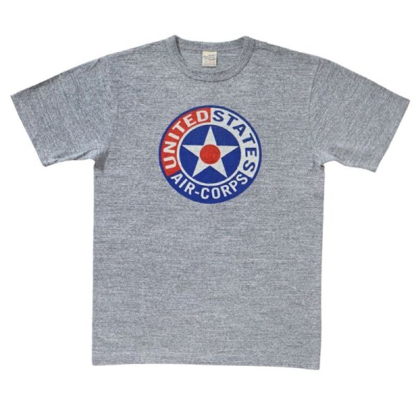 画像11: BUZZ RICKSON'S バズリクソンズ BR79365 SLUB YARN T-SHIRT UNITED STATES AIR-CORPS スラブヤーン Tシャツ ユナイテッド ステイツ エアコープス 米陸軍航 パッチマーク ミリタリー トリコロールデザイン Tシャツ スラブ織 半袖Tシャツ (11)