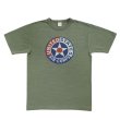 画像2: BUZZ RICKSON'S バズリクソンズ BR79365 SLUB YARN T-SHIRT UNITED STATES AIR-CORPS スラブヤーン Tシャツ ユナイテッド ステイツ エアコープス 米陸軍航 パッチマーク ミリタリー トリコロールデザイン Tシャツ スラブ織 半袖Tシャツ (2)