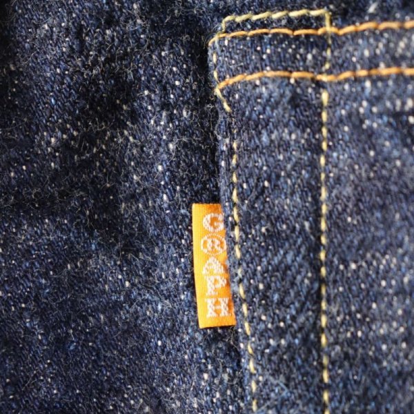 画像21: 【 限定100本 】graphzero グラフゼロ GZ-15HRJ-0510SB 15oz ヘリテージ ジーンズ スラブヤーン 生機デニム 旧式力織機で織られた 生機のデニム 1900年初頭 ヴィンテージらしさを追求したデニム 日本製 国産ジーンズ madeinajapan (21)