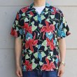 画像2: SUN SURF サンサーフ SS39217 RAYON HAWAIIAN SHIRT “CATTLEYA ORCHID” レーヨン ハワイアンシャツ アロハシャツ カトレア オーキッド 蘭 植物 プリント オールオーバー・パターン ヴィンテージ復刻 日本製 madeinjapan (2)