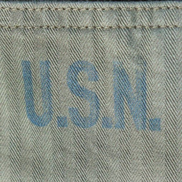 画像14: BUZZ RICKSON'S バズリクソンズ BR42290 U.S. NAVY N-3 TROUSERS N-3ユーティリティパンツ 「USN」 海軍  ミリタリー ミリパン ミリタリーパンツ ワークパンツ トラウザーズ ヘリンボン 日本製 madeinjapan (14)