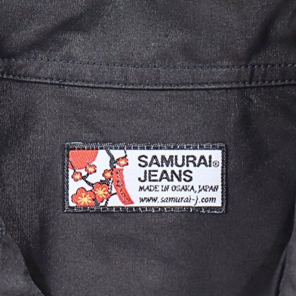 画像6: SAMURAI JEANS サムライジーンズ SSA24-01 龍柄ハワイアンシャツ コットン100% 高密度平織 アロハシャツ 和柄 龍 ドラゴン 辰年 半袖シャツ madeinjapan 日本製 (6)