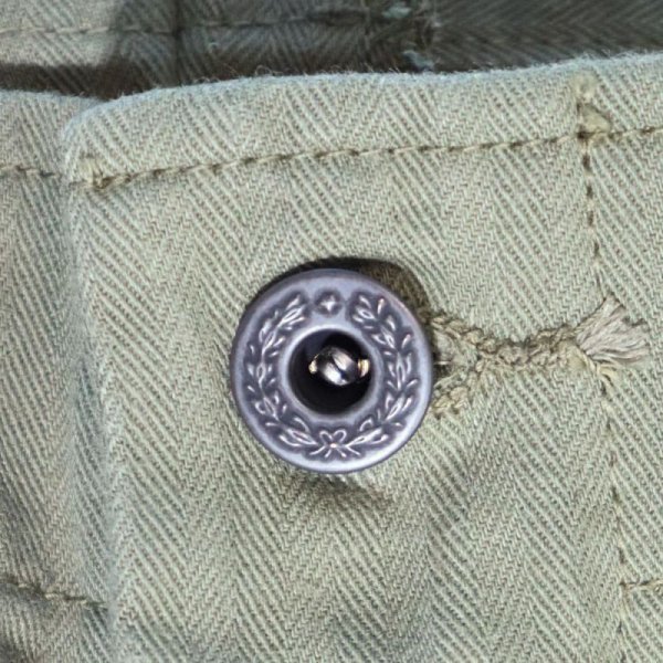 画像6: BUZZ RICKSON'S バズリクソンズ BR42290 U.S. NAVY N-3 TROUSERS N-3ユーティリティパンツ 「USN」 海軍  ミリタリー ミリパン ミリタリーパンツ ワークパンツ トラウザーズ ヘリンボン 日本製 madeinjapan (6)