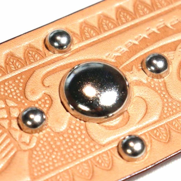 画像23: ATTRACTIONS × ACE WESTERN BELTS Special Collaboration Belts アトラクションズ エースウエスタンベルト スペシャルコラボレーションベルト A20032 スタッズベルト ウエスタンベルト イーストコースト グッズ ベルト (23)