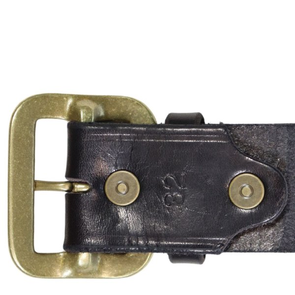 画像5: CUSHMAN クッシュマン 29180 40mm SINGLE PIN STUDS BELT 職人手打ち スタッズベルト ラインストーン 本革 カウハイド 牛革 レザーアイテム 人気定番 グッズ アメカジ ベルト HAP STORE V8 バックル (5)