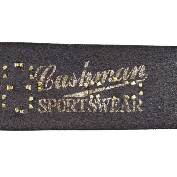 画像15: CUSHMAN クッシュマン 29180 40mm SINGLE PIN STUDS BELT 職人手打ち スタッズベルト ラインストーン 本革 カウハイド 牛革 レザーアイテム 人気定番 グッズ アメカジ ベルト HAP STORE V8 バックル (15)