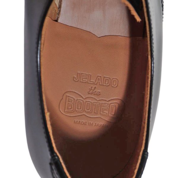 画像13: JELADO ジェラード JELADO the BOOTED JB94902 サービスシューズ 41 Service Shoes 革靴 キップガラスレザー 黒革 leather shoes corrected-grain leather 牛革 kip leather black leather U.S. Navy 日本製 madeinjapan (13)