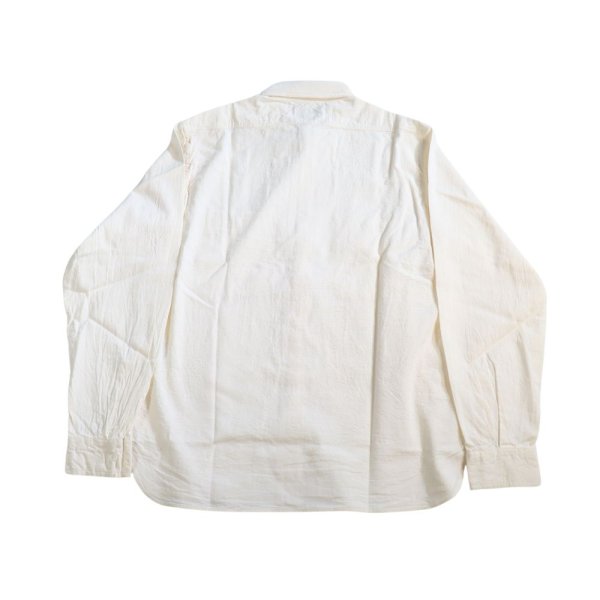 画像11: BUZZ RICKSON'S バズリクソンズ BR25996 WHITE CHAMBRAY WORK SHIRT ホワイトシャンブレーシャツ ミリタリー アメカジ カジュアル 長袖 ワーク シャツ 日本製 madeinjapan (11)