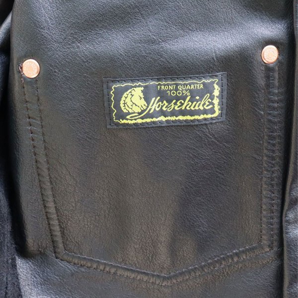 画像13: Y'2 LEATHER ワイツーレザー HORSE SUEDE WWII Type JACKET ホーススエード 大戦モデルGジャン HSB-140 suede ラフアウトレザー rough out leather レザージャケット leather jacket 天然 馬革 本革 日本製 madeinjapan (13)