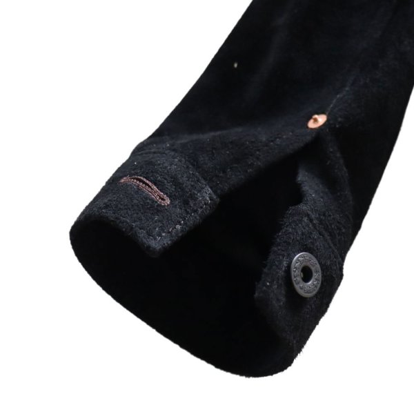 画像9: Y'2 LEATHER ワイツーレザー HORSE SUEDE WWII Type JACKET ホーススエード 大戦モデルGジャン HSB-140 suede ラフアウトレザー rough out leather レザージャケット leather jacket 天然 馬革 本革 日本製 madeinjapan (9)