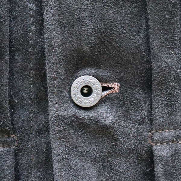 画像12: Y'2 LEATHER ワイツーレザー HORSE SUEDE WWII Type JACKET ホーススエード 大戦モデルGジャン HSB-140 suede ラフアウトレザー rough out leather レザージャケット leather jacket 天然 馬革 本革 日本製 madeinjapan (12)