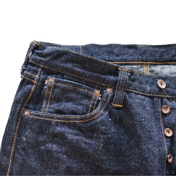 画像7: SAMURAIJEANS サムライジーンズ 零+ストレートモデル S5100VX ZERO PLUS STRAIGHT MODEL オリジナルデニム 17oz 鉄製松ノ木ボタン セカンド デニム ジーンズ 2nd type jeans コットン cotton ワンウォッシュ one wash 日本製 madeinjapan (7)
