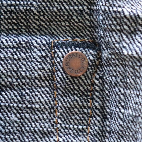 画像18: SAMURAIJEANS サムライジーンズ 零+ストレートモデル S5100VX ZERO PLUS STRAIGHT MODEL オリジナルデニム 17oz 鉄製松ノ木ボタン セカンド デニム ジーンズ 2nd type jeans コットン cotton ワンウォッシュ one wash 日本製 madeinjapan (18)
