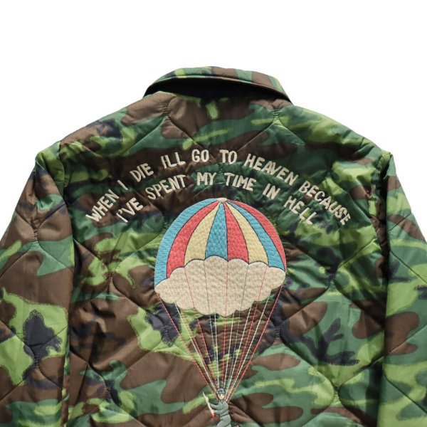 画像19: TAILOR TOYO テーラー東洋 Late 1960s Style Reversible Vietnam Jacket “VIETNAM DRAGON” × “PARACHUTE”  リバーシブル ベトジャン TT15548 ヴィンテージ vintage カモフラージュ camouflage コットン cotton ナイロン nylon ポリエステル 刺繍 embroidery  (19)