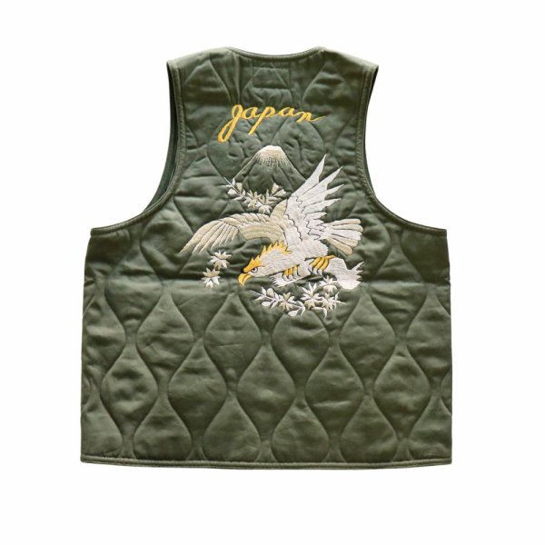 画像12: BUZZ RICKSON'S バズリクソンズ "SUKA" EMBROIDERY VEST スカ 刺繍 ベスト BR15586  アウター ジャケット outer jacket コットン cotton 米兵 ミリタリー military  (12)
