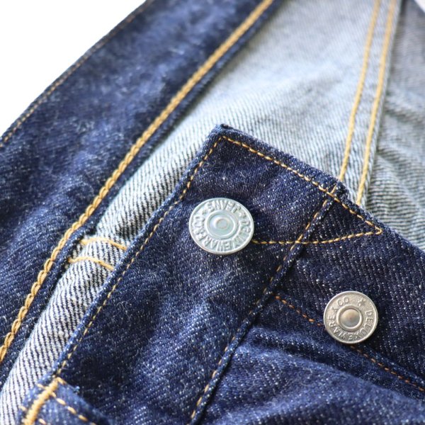 画像7: DELUXEWARE デラックスウエア VINTAGE TAPERED STRAIGHT 1953XX 13.6oz Dry Denim ドライデニム 旧式織機 時代再現 再現ジーンズ テーパードストレート クリムゾンバータック ヴィンテージパターン コットン100% 日本製  (7)