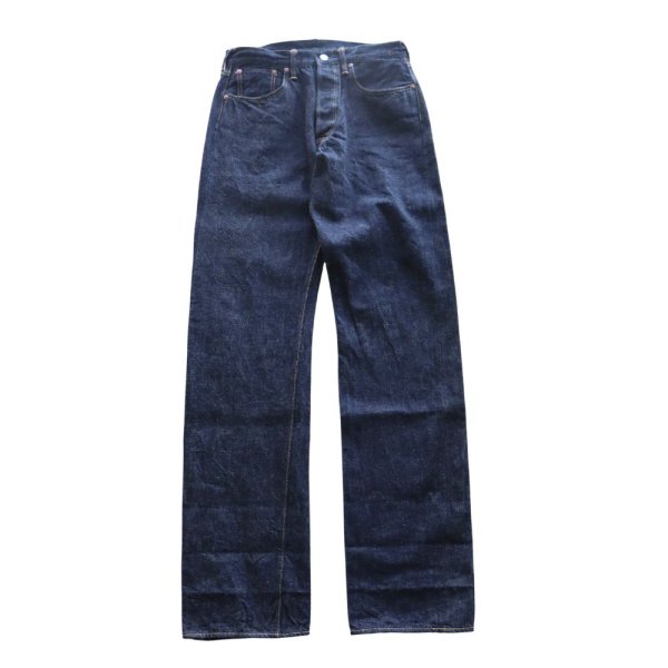 画像3: DELUXEWARE デラックスウエア VINTAGE TAPERED STRAIGHT 1953XX 13.6oz Dry Denim ドライデニム 旧式織機 時代再現 再現ジーンズ テーパードストレート クリムゾンバータック ヴィンテージパターン コットン100% 日本製  (3)