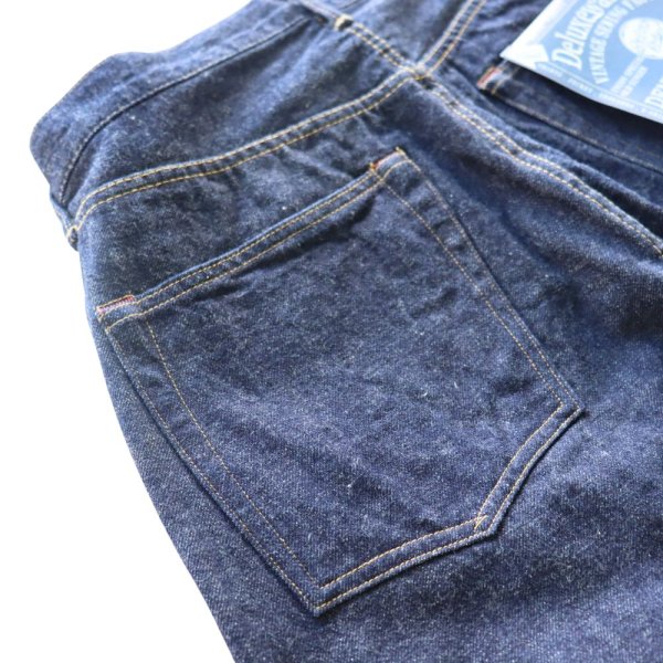 画像15: DELUXEWARE デラックスウエア VINTAGE TAPERED STRAIGHT 1953XX 13.6oz Dry Denim ドライデニム 旧式織機 時代再現 再現ジーンズ テーパードストレート クリムゾンバータック ヴィンテージパターン コットン100% 日本製  (15)
