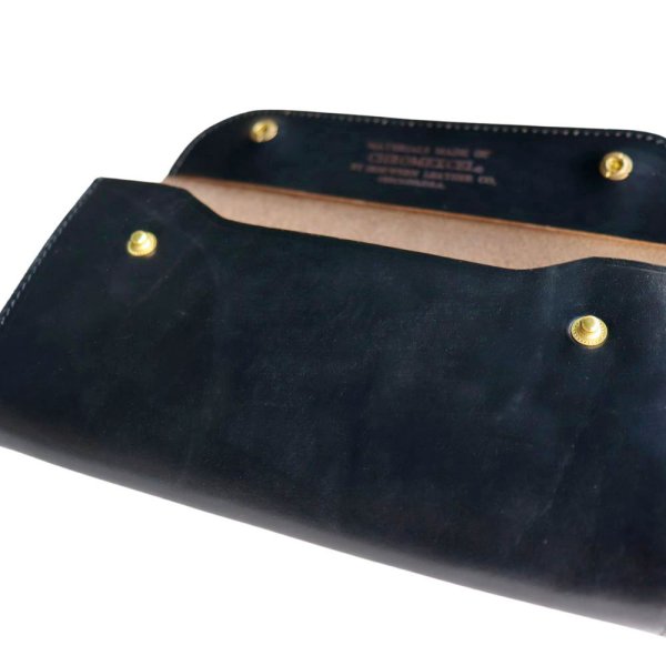 画像4: ART BROWN アートブラウン Long Wallet Horween Chromexcel ロングウォレット シカゴ ホーウィン社 クロムエクセル  オイルドレザー VGW00143AB 長財布 leather Wステッチ 革製品 日本製 (4)