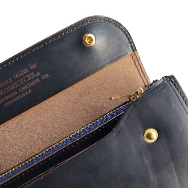 画像11: ART BROWN アートブラウン Long Wallet Horween Chromexcel ロングウォレット シカゴ ホーウィン社 クロムエクセル  オイルドレザー VGW00143AB 長財布 leather Wステッチ 革製品 日本製 (11)