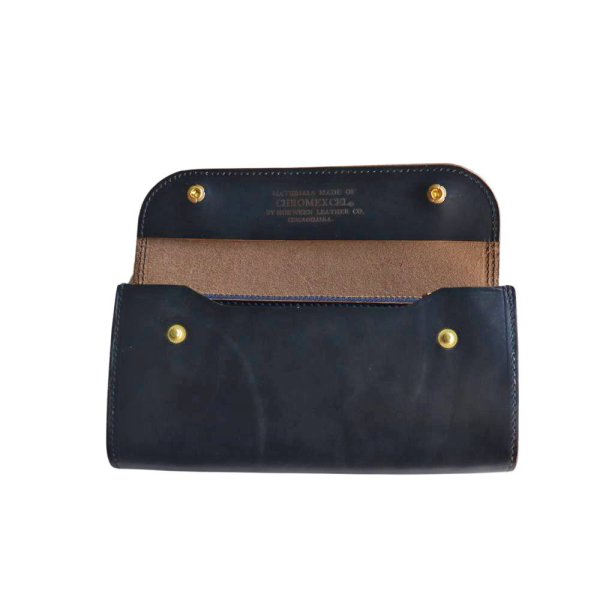 画像5: ART BROWN アートブラウン Long Wallet Horween Chromexcel ロングウォレット シカゴ ホーウィン社 クロムエクセル  オイルドレザー VGW00143AB 長財布 leather Wステッチ 革製品 日本製 (5)