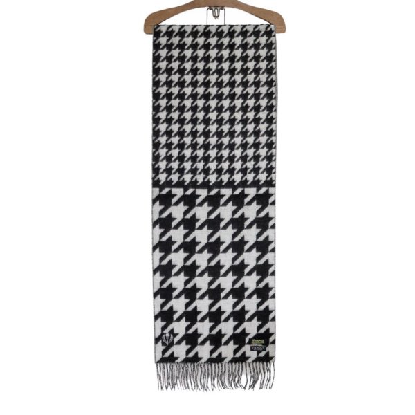 画像2: DAPPER'S ダッパーズ Herringbone Cashmink Scarf 1738H マフラー スカーフ ドイツ germany (2)