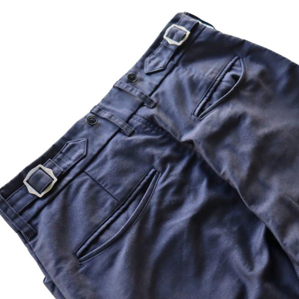 画像11: ORGUEIL オルゲイユ Moleskin Trousers モールスキン トラウザーズ OR-1113 work pants ワークパンツ スマイリーポケット smiley pocket フランス 炭鉱夫 ブラックモールスキン クラシカル コットン100% 日本製 (11)