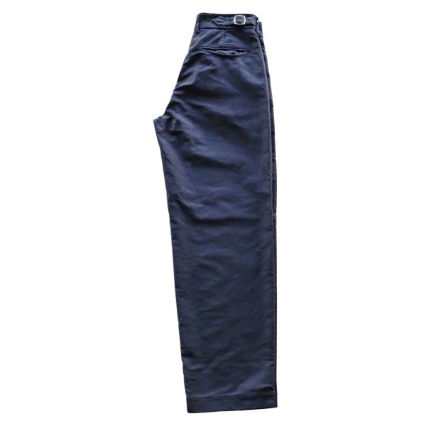 画像8: ORGUEIL オルゲイユ Moleskin Trousers モールスキン トラウザーズ OR-1113 work pants ワークパンツ スマイリーポケット smiley pocket フランス 炭鉱夫 ブラックモールスキン クラシカル コットン100% 日本製 (8)