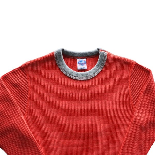 画像3: JELADO ジェラード Mega Thermal Crew Neck 2tone AB03218 メガサマール クルーネック 2トーン Tシャツ ロングT 長袖 long sleeves サーマル ロンティー ヘビーサーマル コットン cotton 日本製 (3)