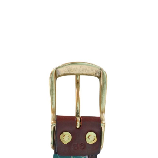 画像12: KC's ケイシイズ ベルト 1 3/4インチ ギャリソン ダブルステッチ  GARRISON DOUBLE STITCH BELT KID711 天然皮革  牛革 オイルステアハイド グッズ goods accessories  (12)