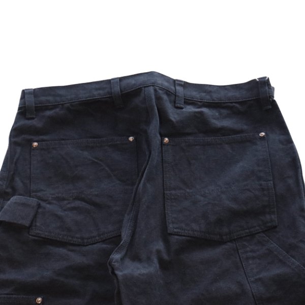画像21: CUSHMAN 22190 クッシュマン 15oz DUCK DOUBLE KNEE PAINTER PANTS ダックダブルニーペインターパンツ ワークパンツ ワイドシルエット 日本製 madeinjapan (21)