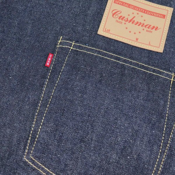 画像8: CUSHMAN クッシュマン 13.5oz XX DENIM TOTE BAG デニムトートバッグ 29371 デニム生地 カバン 鞄 コットン (8)