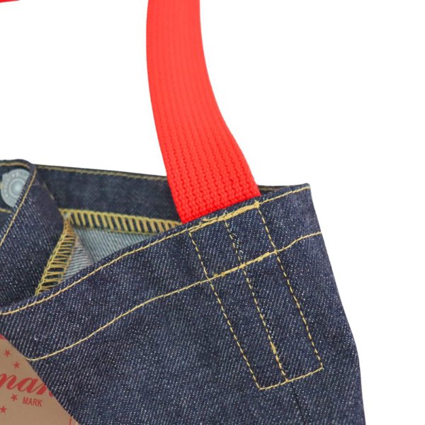 画像5: CUSHMAN クッシュマン13.5oz DENIM SHOULDER BAG デニム ショルダーバッグ デニム生地 鞄 カバン コットン (5)