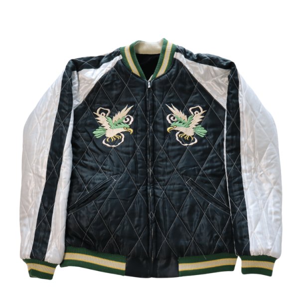 画像16: TAILOR TOYO テーラー東洋  TT15666-119 Mid 1950s Style Velveteen Souvenir Jacket “SPIDERWEB, SNAKE & SKULL” × “DRAGON & TIGER” (16)