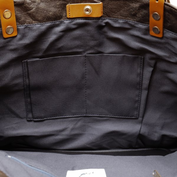 画像15: BUTLER VERNER SAILS バトラーバーナーセイルズ  Pony Pull up Big tote JA-1387-33  ポニープルアップビッグトート 馬革 日本製 madeinjapan  (15)