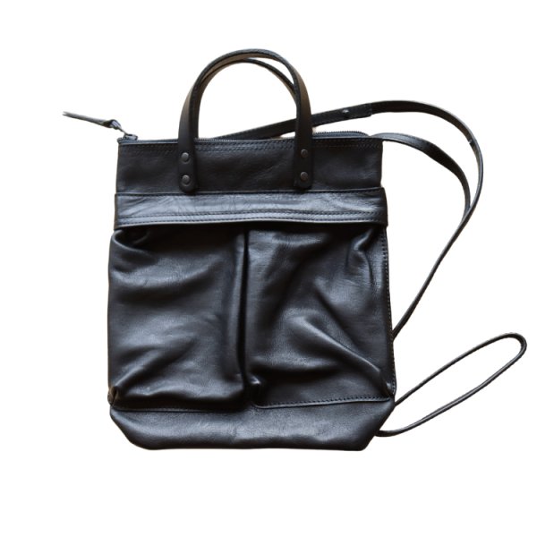 画像9: BUTLER VERNER SAILS バトラーバーナーセイルズ  Horse Leather Mini Helmet bag  JA-2928  ホースレザーミニヘルメットバッグ ショルダーバッグ 馬革 素上げ 革引手 栃木レザー 日本製 madeinjapan (9)