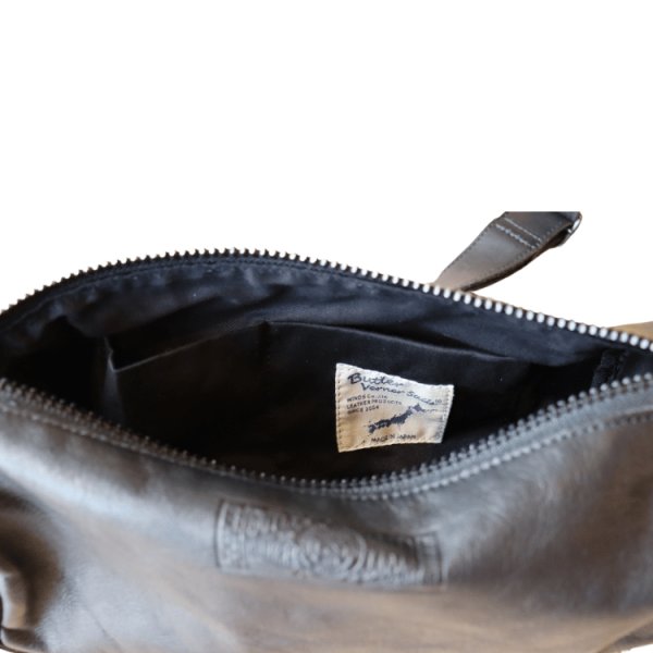 画像9: BUTLER VERNER SAILS バトラーバーナーセイルズ  Horse Roll Shoulder JA-1059-33  馬革ロールショルダーバッグ 馬革 素上げ ホースレザー ワンショルダー ボディバッグ 日本製 madeinjapan (9)