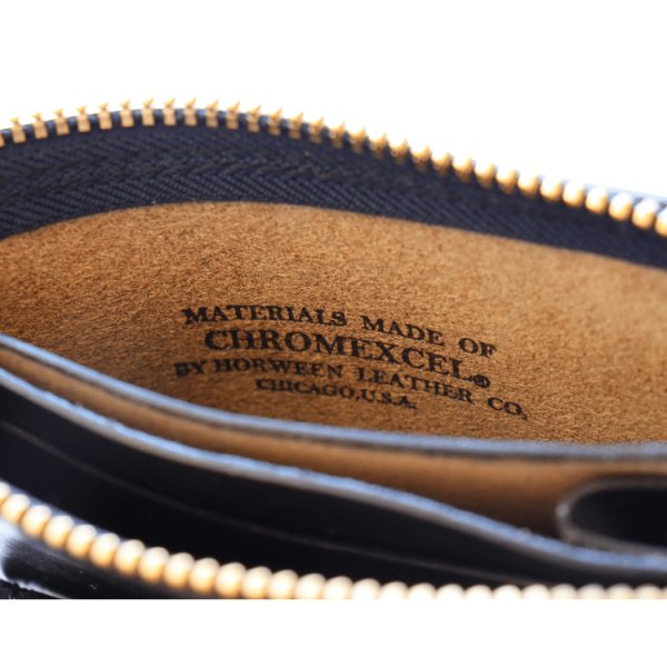 画像7: ART BROWN アートブラウン ジッパーウォレットS  クロムエクセルレザー VGW00106AB 財布 leather L字ファスナー ホーウィン社クロムエクセル　日本製 Made in JAPAN (7)