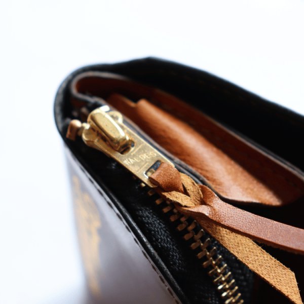 画像10: DELUXEWARE デラックスウエア DLW-005 THREEFOLD WALLET 3つ折りウォレット お財布 コンパクト  HORSEHIDE ホースハイド deluxeware デラックスウエア (10)