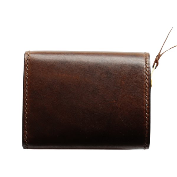 画像14: DELUXEWARE デラックスウエア DLW-005 THREEFOLD WALLET 3つ折りウォレット お財布 コンパクト  HORSEHIDE ホースハイド deluxeware デラックスウエア (14)