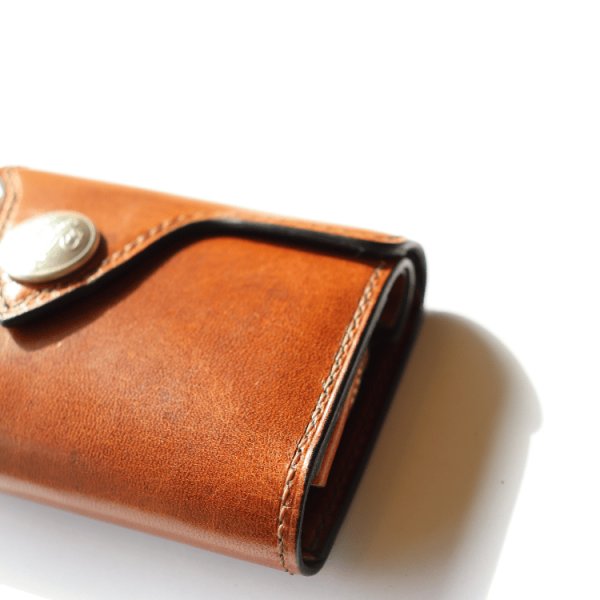 画像4: DELUXEWARE デラックスウエア DLW-005 THREEFOLD WALLET 3つ折りウォレット お財布 コンパクト  HORSEHIDE ホースハイド deluxeware デラックスウエア (4)