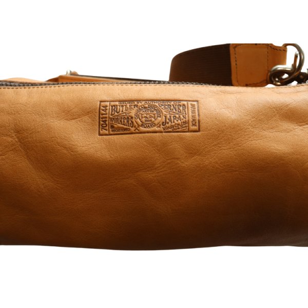 画像11: BUTLER VERNER SAILS バトラーバーナーセイルズ  Horse Roll Shoulder JA-1059-33  馬革ロールショルダーバッグ 馬革 素上げ ホースレザー ワンショルダー ボディバッグ 日本製 madeinjapan (11)