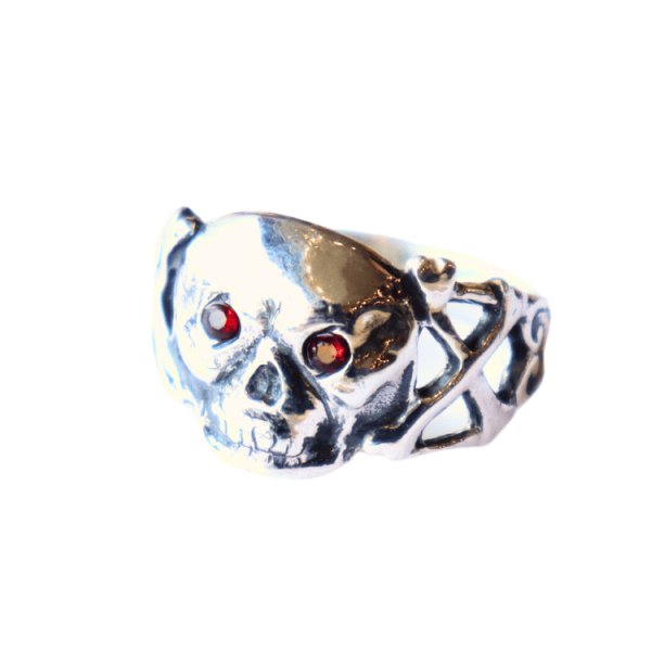 画像3: BILT BUCK ビルトバック BS0001 Skull & Crossbones Ring スカル&クロスボーンリング ヴィンテージリングを再構築したヘリテージシルバーリングコレクション 925 MadeinJapan (3)