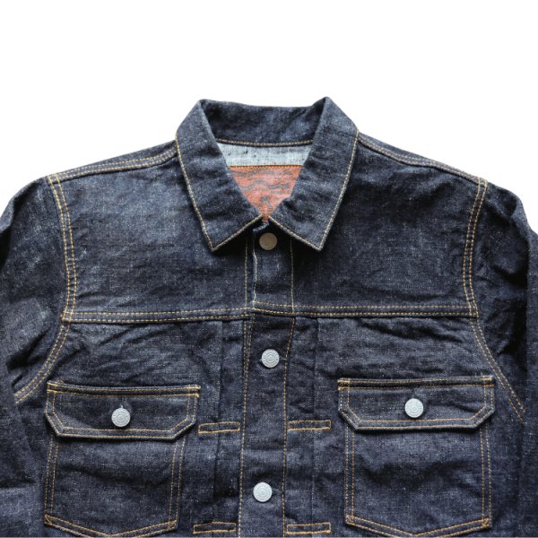 画像3: STUDIO D'ARTISAN ステュディオダルチザン SD-4102 GL3 2ndタイプデニムジャケット スラブ糸 Gジャン 日本製 madeinjapan 国産ジーンズ denimjacket ダルチザン ジャケット (3)